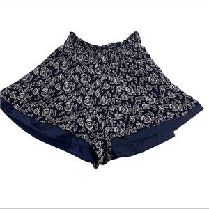 LIKELY • Like New Flouncy Paisley Print Ruffle Skort • Size XS